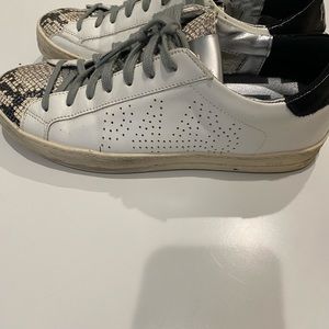 P448 sneakers with snake print. Excellent condition, barely worn.